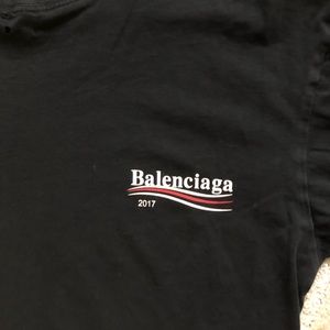 BALENCIAGA 2017 SHIRT